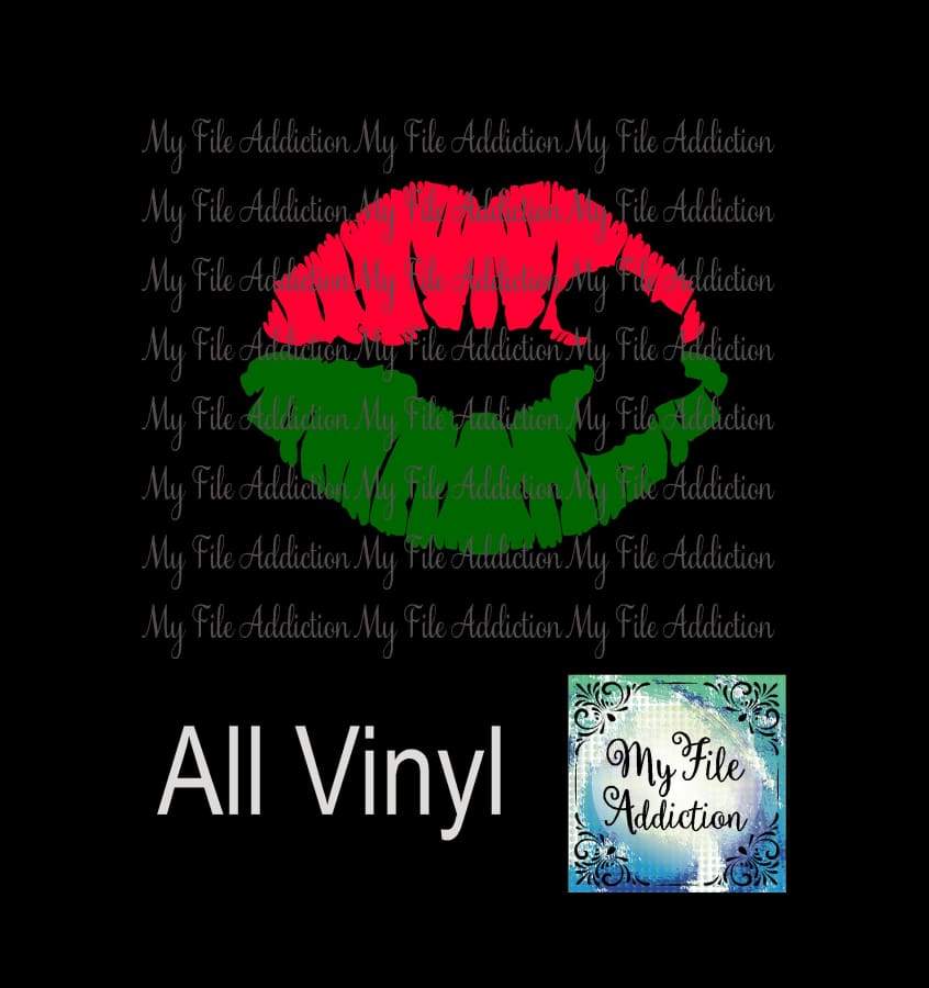 Africa Lips Vector Digital Download File - My File Addiction