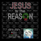 Jesus Is The Reason Rhinestone Digital Download File