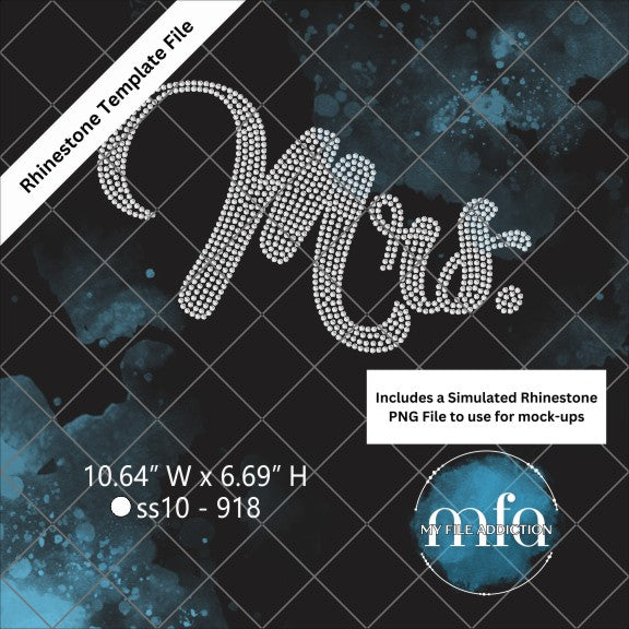 Mrs Rhinestone Template File - My File Addiction