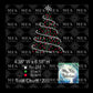 Christmas Tree Single Rhinestone Design