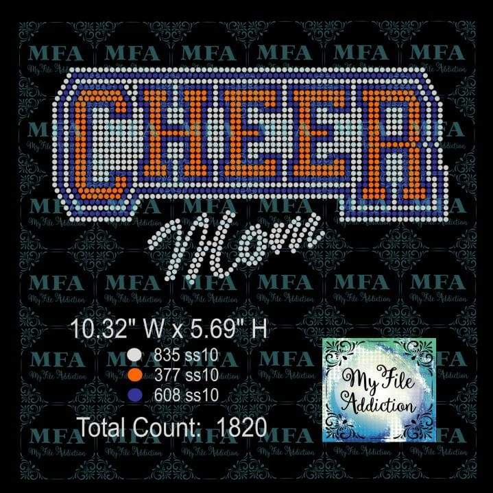 Cheer Mom Rinestone Cheer/Dance/Gymnastics – My File Addiction