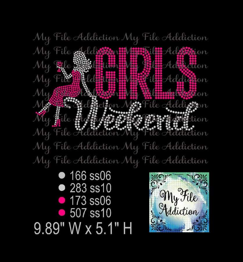 Girls Weekend with Lady Rhinestone Digital Download File - My File Addiction