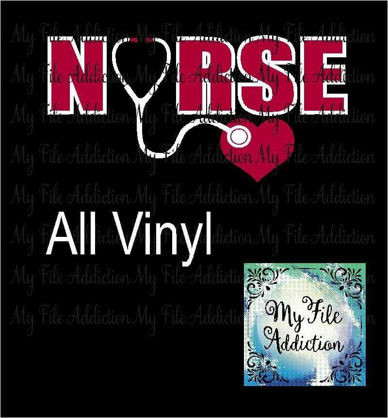 Nurse Vector Digital Download File - My File Addiction
