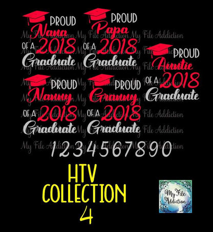 Proud of a Graduate Graduation Collections Vector Digital Download File - My File Addiction